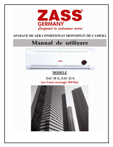 Manual Zass ZAC 22 Aer condiționat
