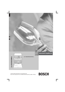 Handleiding Bosch SGE09A15 Vaatwasser