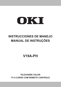 Manual de uso OKI V19A-PH Televisor de LCD