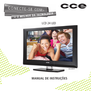 Manual CCE LCD24LED Televisor LED