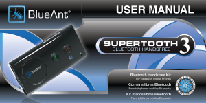 Handleiding BlueAnt SuperTooth 3 Carkit