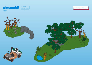 Mode d’emploi Playmobil set 4081 Safari Megaset
