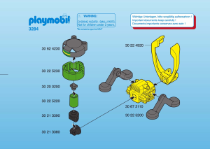 Manual de uso Playmobil set 3284 Space Hopper extranjero