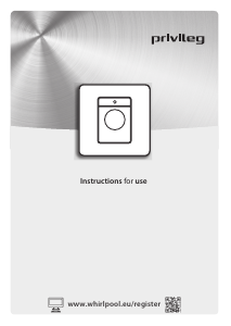 Manual Privileg PWWT 9716 Washer-Dryer
