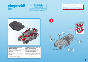 Manual Playmobil set 5156 Space Darksters stealer with laser cannon