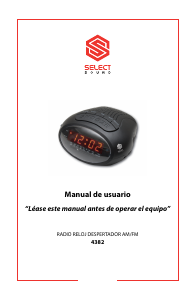 Manual de uso Select Sound 4382 Radiodespertador