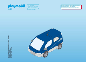 Bruksanvisning Playmobil set 4483 Traffic Stadsbil