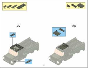 Bedienungsanleitung Sluban set M38-B0306 Land Forces 2 Transport Truppen