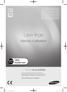 Mode d’emploi Samsung WF1704WSV Lave-linge