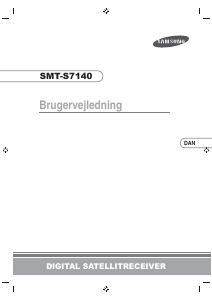 Brugsanvisning Samsung SMT-S7140 Digital receiver