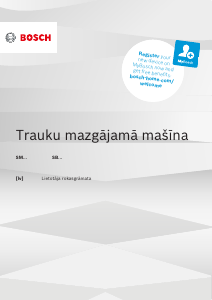 Rokasgrāmata Bosch SMU67MS02S Trauku mašīna