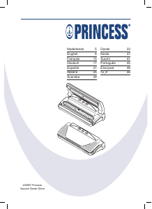Manual de uso Princess 492967 Sellador de vacío
