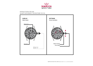 Handleiding Marvin Technotime FE 6120 Uurwerk