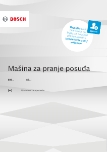 Priručnik Bosch SMV45IX03E Perilica posuđa