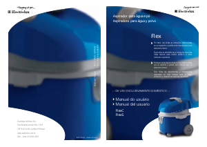 Manual de uso Electrolux FlexS Aspirador