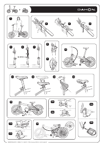 Manuale Dahon Briza D8 Bicicletta pieghevole