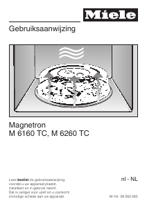 Bedienungsanleitung Miele M 6160 TC Mikrowelle