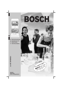 Manual Bosch SRS3012 Dishwasher