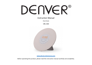 Manual Denver CRL-330 Wake-up Light