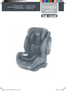 Manual Be Cool Thunder Isofix Car Seat