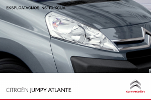 Vadovas Citroën Jumpy Atlante (2012)