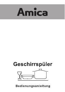 Bedienungsanleitung Amica EGSP 14081 E Geschirrspüler