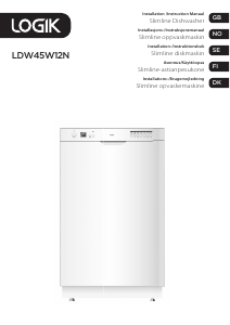Käyttöohje Logik LDW45W12N Astianpesukone