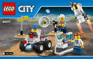 Mode d’emploi Lego set 60077 City Ensemble de démarrage de l'espace