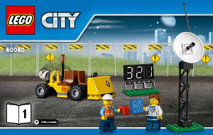 Bedienungsanleitung Lego set 60080 City Raketenstation