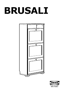 Manuale IKEA BRUSALI Scarpiera