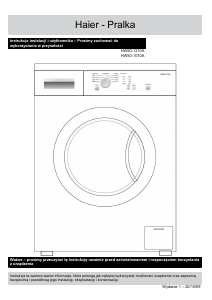 Instrukcja Haier HW50-1210A Pralka