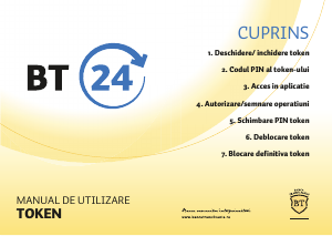 Manual Banca Transilvania Token Cititor de carduri