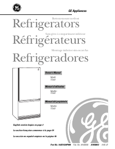 Manual de uso GE TCX20ZJB Frigorífico combinado