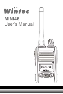 Bruksanvisning Wintec Mini46 Walkie-talkie