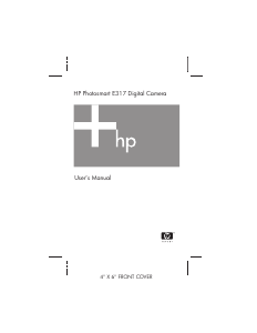 Handleiding HP Photosmart E317 Digitale camera
