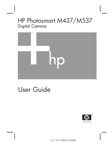 Handleiding HP Photosmart M437 Digitale camera
