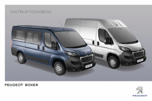 Brugsanvisning Peugeot Boxer (2016)