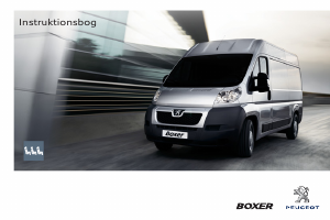 Brugsanvisning Peugeot Boxer (2012)