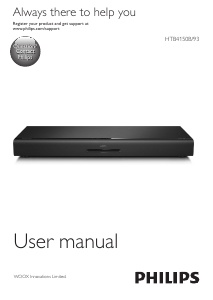Manual Philips HTB4150B Speaker