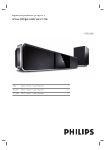 Handleiding Philips HTS6100X Luidspreker