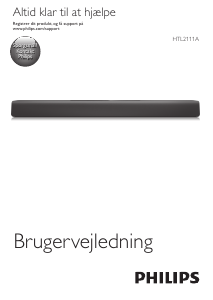Brugsanvisning Philips HTL2111A Højttaler