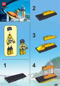 Handleiding Lego set 6733 Island Snaps cruiser