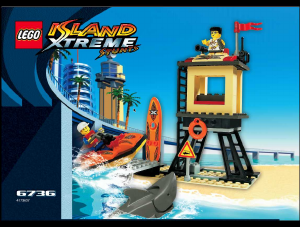 Handleiding Lego set 6736 Island Strandwacht