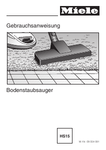 Bedienungsanleitung Miele S8 UniQ Staubsauger
