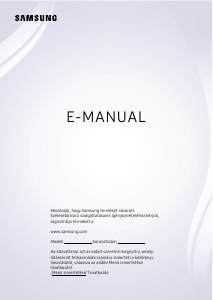 Használati útmutató Samsung QE65Q68TAU LED-es televízió