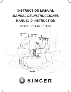 Manual Singer S14-77 Sewing Machine