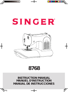 Manual Singer 8768 Heritage Sewing Machine