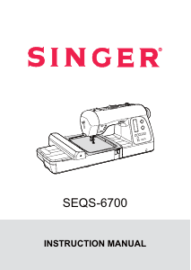 Handleiding Singer SEQS-6700 Naaimachine