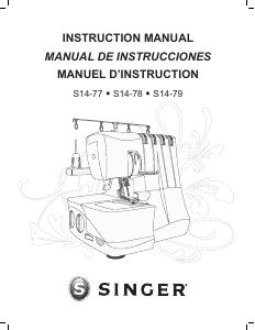 Handleiding Singer S14-79 Manual Naaimachine