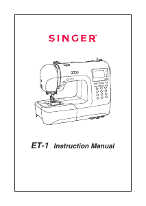 Handleiding Singer ET-1 Naaimachine